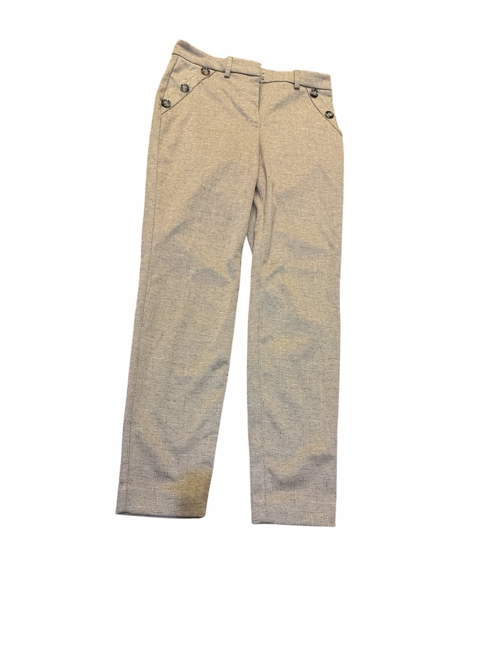 Classic Straight Leg Dress Pants in brown. Express 4R